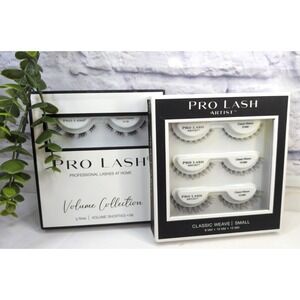NIB LOT 2!😍Pro Lash Artist SeriesVolume Collection Shorties Classic Weave Small
